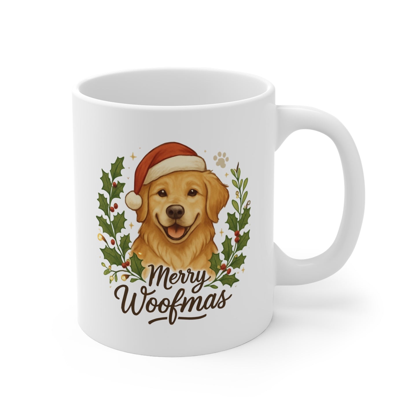 Merry Woofmas Christmas Mug