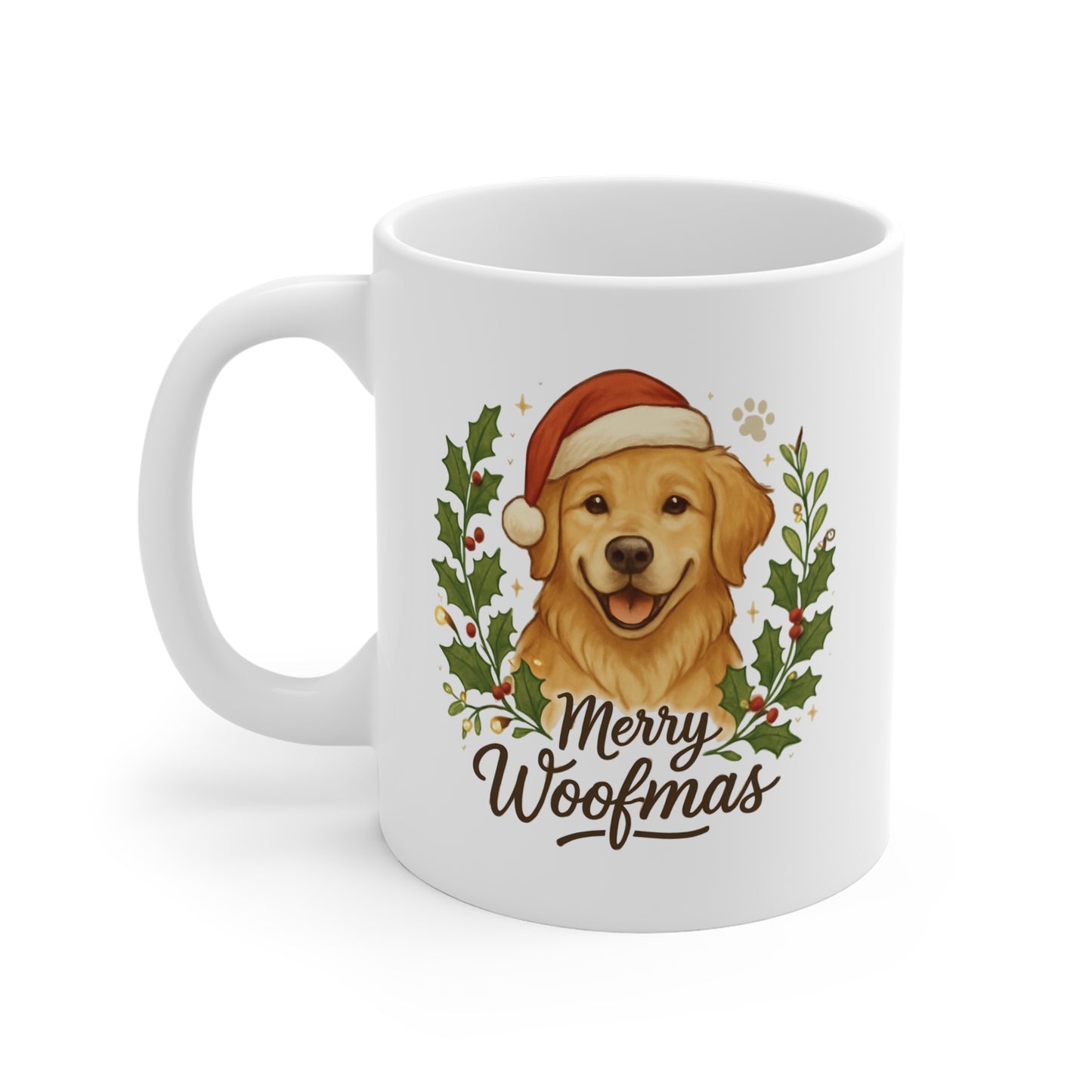 Merry Woofmas Christmas Mug